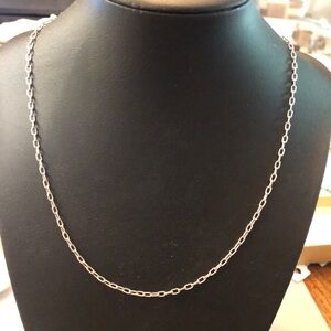 Elegant John Atencio sterling silver chain